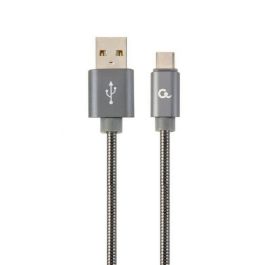 Cable USB-C a USB-C Cablexpert CC-USB2S-AMCM-2M-BG Precio: 7.95000008. SKU: B144K5AKKB
