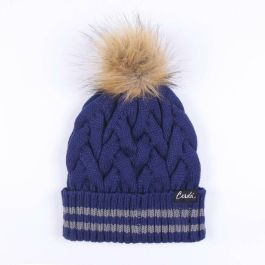 Cerdá Gorro de Invierno Tricot con Pompom de Harry Potter - Escudo Ravenclaw Azul Oscuro - Talla Única para Adultos 100% Acrílico Cerdá Gorro de Invierno Tricot con Pompom de Harry Potter - Escudo Ravenclaw Azul Oscuro - Talla Única para Adultos 100% Acrílico