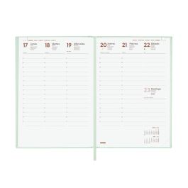 Agenda Finocam DYNAMIC LONDON Y10 Menta A5 14 x 20,4 cm 2025