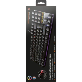 Nova Gaming Sculptor TKL Teclado Mecánico para Juegos RGB LED