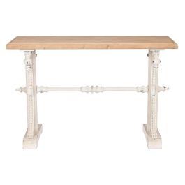 Recibidor Home ESPRIT Blanco 120 x 50 x 77 cm Recibidor Home ESPRIT Blanco 120 x 50 x 77 cm