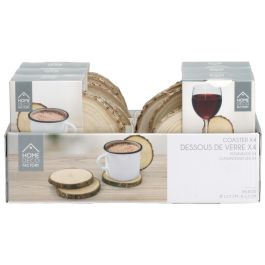 Home Deco Factory Juego De 4 Posavasos Colección Natural