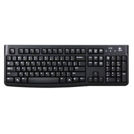Logitech K120 Teclado para Empresas, Cableado USB, Resistente a Salpicaduras, Diseño Cómodo Precio: 24.50000014. SKU: B1EVMG37DQ