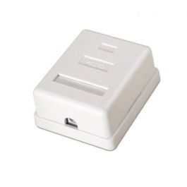AISENS - ROSETA DE SUPERFICIE RJ45 CAT.5E UTP 1 TOMA, BLANCO