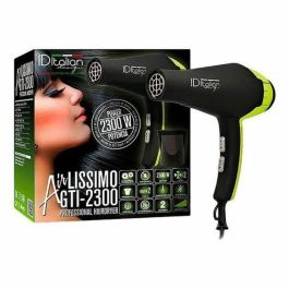 Id Italian AIRLISSIMO GTI 2300 Secador de Pelo Profesional 2300W, Filtro Desmontable, Ligero 780g, Rosa para Todo Tipo de Cabello