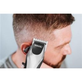 Wahl 09657-0460 Cortapelos con/sin Cable, Batería 120min, Carga Rápida, 10 Peines Guía (1.5-25mm)