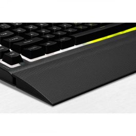 Corsair K55 RGB PRO Teclado Gaming USB Español con Retroiluminación RGB, Anti-Ghosting, Reposamuñecas, Resistente Salpicaduras IP42