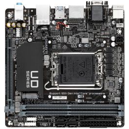 Gigabyte H610I DDR4 Placa base ITX para Intel LGA 1700, Soporta CPUs Intel Core 14th Gen, DDR4-SDRAM