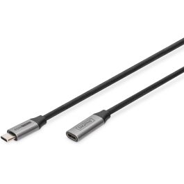 Digitus Cable de Extensión USB-C a USB-C Macho/Hembra 1m, USB 3.2 Gen 1 (5 Gbit/s), PD 60W, Negro Precio: 29.79000035. SKU: B1JS9XJ64L