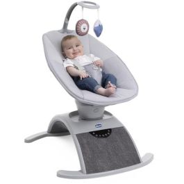 Chicco Columpio musical Comfy Wave AUC8058664164738 - 61 x 75 x 61 cm - Gris