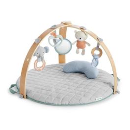 Ingenuity Cozy Spot Loamy - Colchoneta de Juego Edredón Reversible Suave con Barra de Juguetes de Madera Plegable y Cojín Boca Abajo Precio: 79.79000029. SKU: B15SSNGYVB