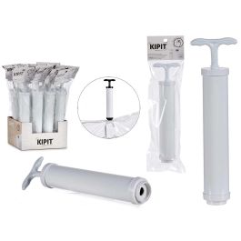 Bomba de vacío Kipit 9x30x4 cm, plástico blanco, manual (36 Unidades) Precio: 43.49999973. SKU: B1FC9AA8H2