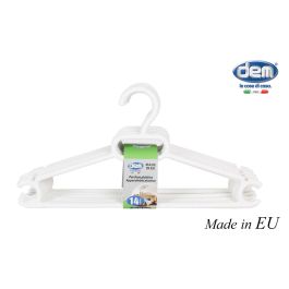 Set 14 Perchas de Plástico Ruth 37x18.5 cm - Dem (8 Cajas) Precio: 22.68999986. SKU: B13T3WAT8N