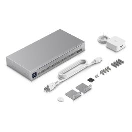 Ubiquiti Networks Pro Max 16 L3 2.5G Ethernet Switch con 16 Puertos 1U Gris