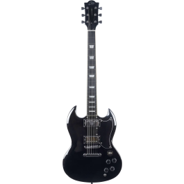 Eko Guitarra Eléctrica Starter DV300 Tipo SG - Negra