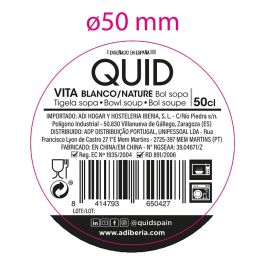 Bol Cerámico Vita Quid 50 cL (6 Unidades)