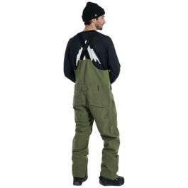 Pantalones para Nieve Burton Reserve Bib Verde Hombre M