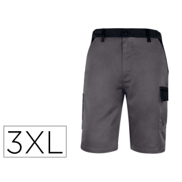 Deltaplus Pantalón de Trabajo Bermuda Gris Talla 3XL Cintura Ajustable 5 Bolsillos Precio: 28.49999999. SKU: B168KSJ2WB