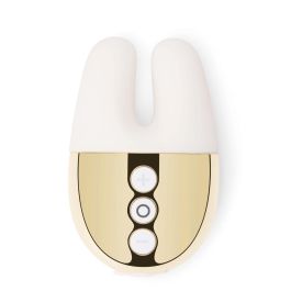 Vibrador Doble Estimulación Le Wand Blanco Vibrador Doble Estimulación Le Wand Blanco