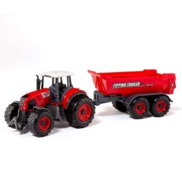 Tractor granja con remolque. escala 1:50 - modelos surtidos Tractor granja con remolque. escala 1:50 - modelos surtidos