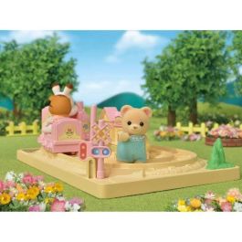 Sylvanian Families 5320 Tren Tchou-Tchou con Oso Bebé - Juego de Guardería y Jardín de Infantes Sylvanian Families 5320 Tren Tchou-Tchou con Oso Bebé - Juego de Guardería y Jardín de Infantes