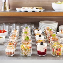 Arcoroc Vaso Bajo Eskale Vidrio Templado Extra Resistente 9 cL - Pack 12 Unidades