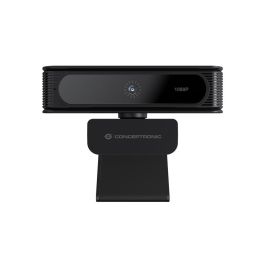 Conceptronic Amdis Webcam FHD 1080P USB con Reconocimiento Facial Windows Hello 30FPS Ángulo 80º