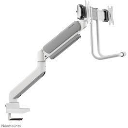 Neomounts DS75-450WH2 Soporte Escritorio Full Motion para 2 Monitores 17-32'' 8kg C/U Blanco Pinza/Atornillado