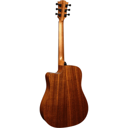 LAG Guitarra Acústica Dreadnought Cutaway Tramontane 170 A/E Electroacústica Satinada Natural