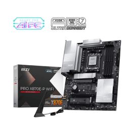 MSI PRO X870E-P Placa Base ATX Socket AM5 para AMD Ryzen Series 7000/8000/9000 DDR5 Wi-Fi 7 PCIe 5.0 Precio: 299.49999981. SKU: B1DH3BDG6F