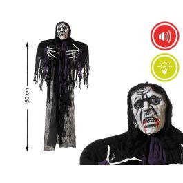 Figura Colgante Fantasma Zombie con Rostro Desfigurado 160 cm con Luz y Sonido para Halloween Precio: 19.49999942. SKU: B18GY2SFMY