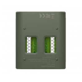 GP M451 Cargador Rápido para 4 Pilas AAA NiMH 950mAh, Incluye 4 Pilas