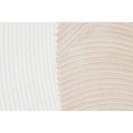 DKD Home Decor Decoración de Pared Madera Mango Tallada Bicolor 90.5 x 90.5 x 2 cm