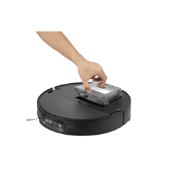 Roborock ROB1742563566143 Robot Aspirador Negro 22.000 Pa Antienredos DuoDivide Diseño Ultrafino Cepillo FlexiArm