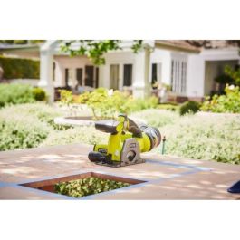RYOBI ONE + R18MMS-0 Sierra multimaterial 18V, 85 mm, 4250 rpm, con hoja multimaterial y para baldosas, guía paralela y boquilla succión RYOBI ONE + R18MMS-0 Sierra multimaterial 18V, 85 mm, 4250 rpm, con hoja multimaterial y para baldosas, guía paralela y boquilla succión