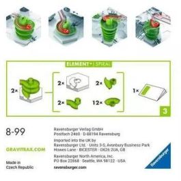 Ravensburger 22424 GraviTrax Expansión Espiral Multicolor para Niños de 8 a 99 Años Juego de Construcción