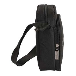 Safta Bandolera Pequeña Sevilla FC "Teen" Negra 16x22x6cm