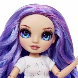 Muñeca violet rainbow hig junior high fiesta de pijamas con accesorios 22 cm Muñeca violet rainbow hig junior high fiesta de pijamas con accesorios 22 cm
