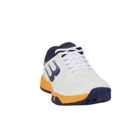 Zapatillas de Padel para Adultos Bullpadel Hybrid Fly 25I Blanco 45