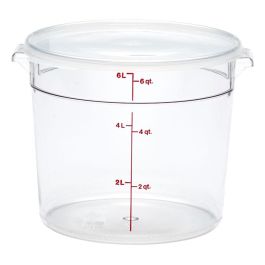 CAMBRO - RFSCW6-135 - Recipiente redondo 5,7 L - 25,2 x 25,2 cm - Transparente (Tapa no incluida) CAMBRO - RFSCW6-135 - Recipiente redondo 5,7 L - 25,2 x 25,2 cm - Transparente (Tapa no incluida) Precio: 29.49999965. SKU: B1CW8XZC8Q