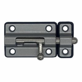 Pestillo de puerta EDM 85522 Gris 50 mm