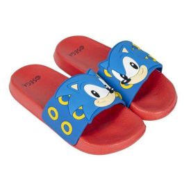 Chanclas para Niños Sonic Azul Rojo Multicolor 30-31 Chanclas para Niños Sonic Azul Rojo Multicolor 30-31