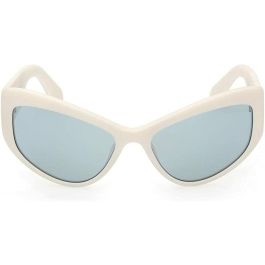 Adidas Sport OR0089 21X Gafas de Sol Mujer Mariposa Plástico Blanco 135 mm