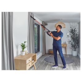 Shark Aspiradora escoba inalámbrica Stratos IZ400EU - Tecnología DuoClean + PowerFins Plus - Iluminación LED