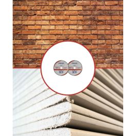 Dremel Juego 2 Discos Sierra Compactos DSM20 para Mampostería y Piedra