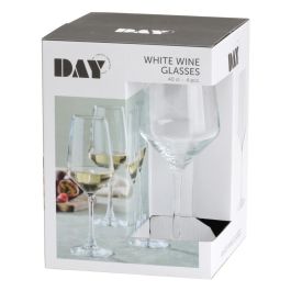 Day Juego De 4 Copas Vino Blanco 400 Ml Aptas Para Lavavajillas