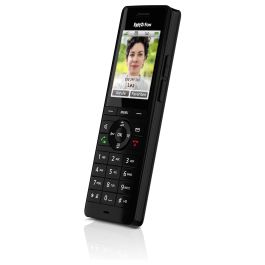 AVM FRITZ!Fon X6 Teléfono DECT Inalámbrico Negro con Contestador Automático, 300 Entradas