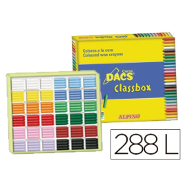 Dacs Classbox Lápices de Cera Caja 288 Unidades 12 Colores Surtidos Precio: 53.49999996. SKU: S8403824