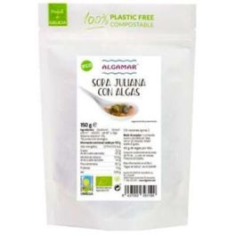 ALGAMAR Sopa Juliana con Algas Wakame Atlántica Bio 150g - Zanahoria, Chirivía, Puerro, Cebolla, Perejil Vegana Precio: 6.5000001. SKU: B1HF4JADQH