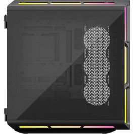 Corsair 5000T LX RGB Caja Media Torre Negro con Ventana Lateral, 3 Ventiladores, CC-9011298-WW